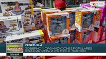 Gobierno venezolano realiza entrega de juguetes en barrios populares