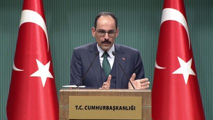 Kalın: 'Hafter'e askeri desteğin verilmesi oradaki sürece katkı sunmamaktadır' - ANKARA