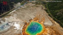 Steamboat Geyser at Yellowstone National Park Had A Record Breaking Year of Eruptions