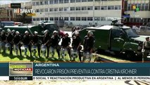 Revocan prisión preventiva a la expdta argentina Cristina Fernández