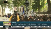 Hindúes mantienen sus protestas contra la Ley de Ciudadanía