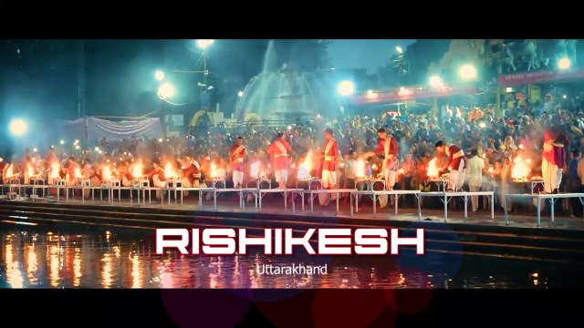 Ganga Aarti at Triveni Ghat, Rishikesh, Uttarakhand