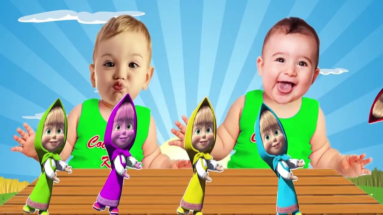 Learn Colors with Masha and The Bear  for Children, Toddlers Learn Colours for Kids ماشا والدب بالعربي و تعليم الألوان للاطفال بالعربي والانجليزي مع شخصيات كرتون ماشا والدب