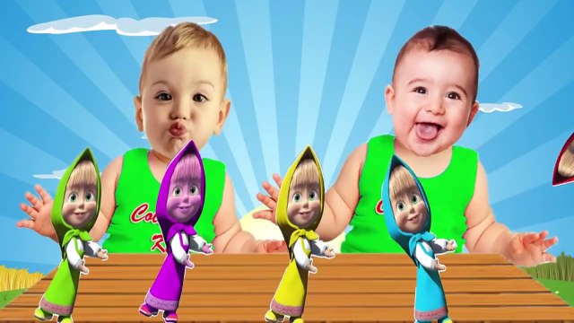 Learn Colors with Masha and The Bear for Children, Toddlers Learn Colours for Kids ماشا والدب بالعربي و تعليم الألوان للاطفال بالعربي والانجليزي مع شخصيات كرتون ماشا والدب