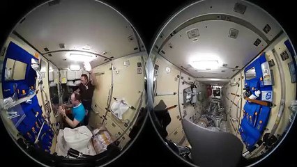 Así es el barbero del espacio