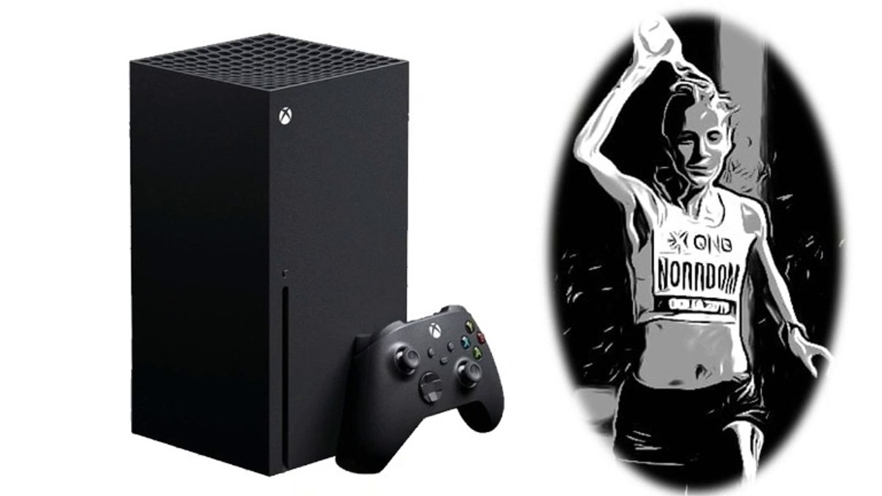 Sasel, la Xbox Series X, los vasos del agua y los corredores