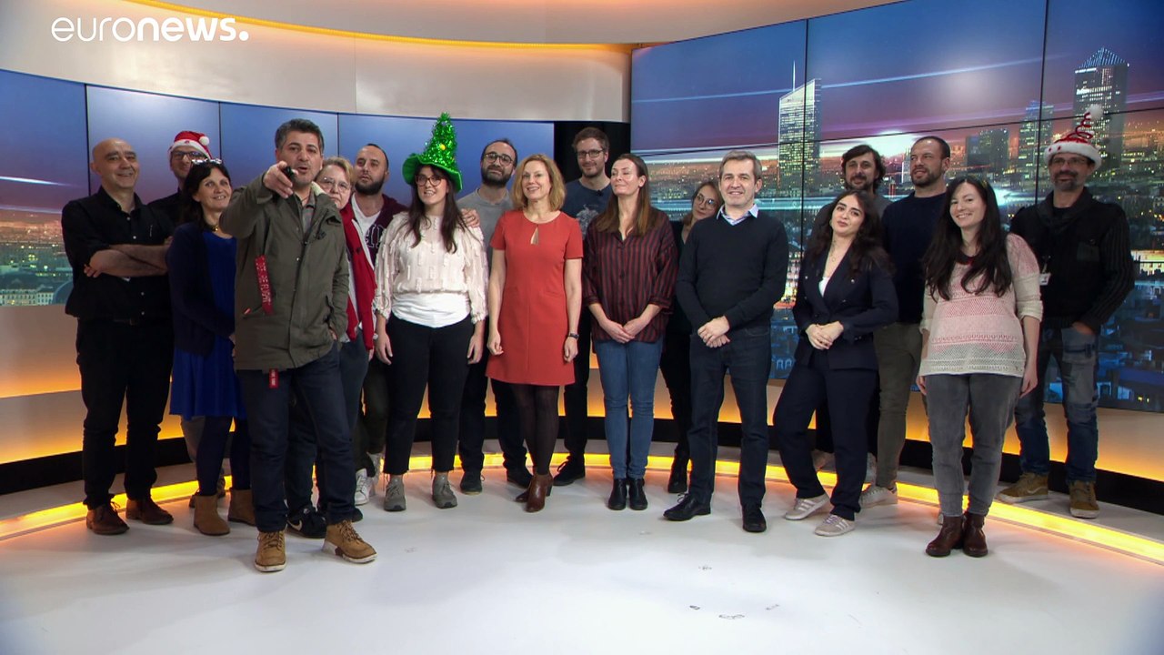 Χρόνια πολλά και καλά Χριστούγεννα από το euronews (vid)