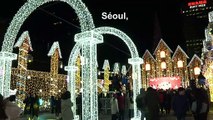 Séoul: le festival de Noël s'empare du centre ville