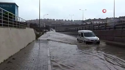 Kuşadası’nda yağış az kalsın can alıyordu