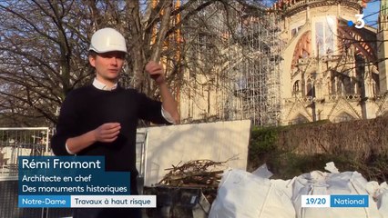 Notre-Dame : des travaux particulièrement risqués