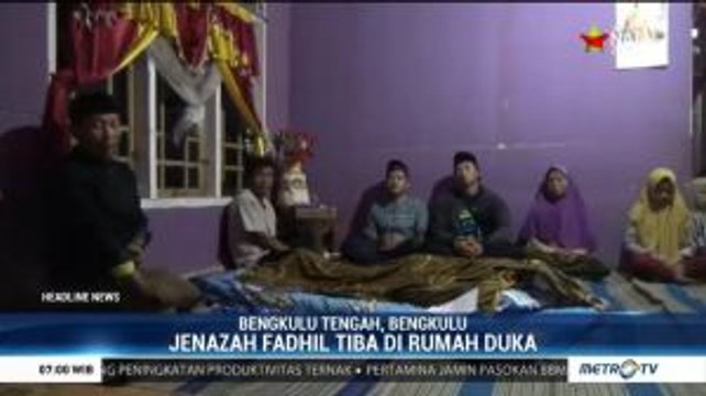 Jenazah Korban Kecelakaan Maut Bus Sriwijaya Tiba di Rumah Duka di Bengkulu