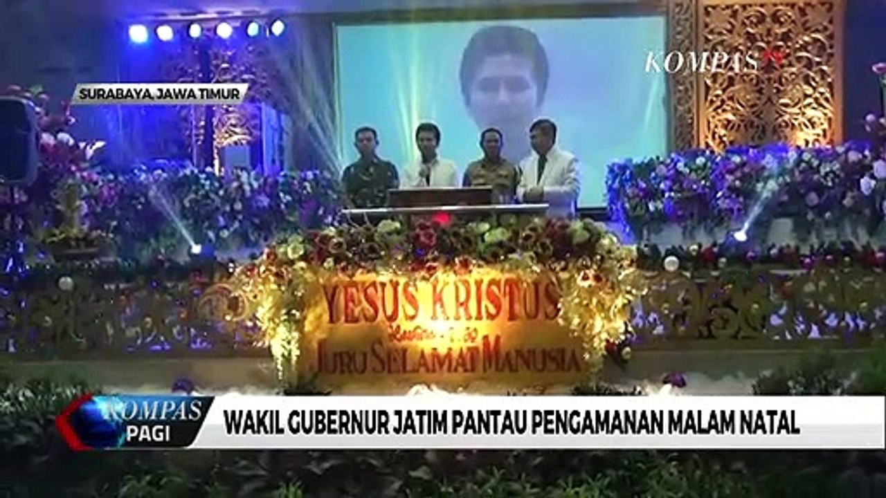 Emil Dardak Pantau Kondisi Natal di Gereja Bekas Bom