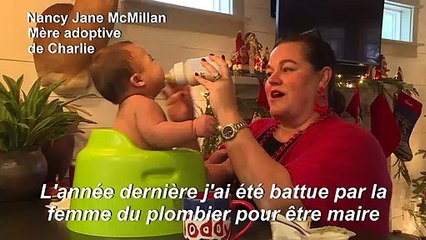 Charlie McMillan, sept mois, est le plus jeune maire des États-Unis