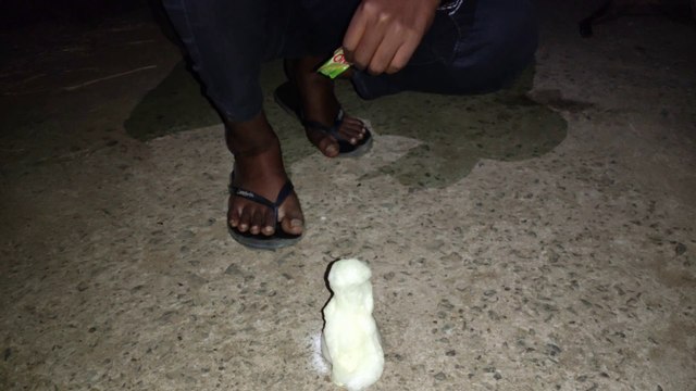 Eno in to milk /milk ke under eno