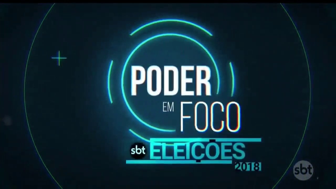 Vinheta de abertura - Poder em Foco Especial - SBT Eleições 2018 | SBT 2018