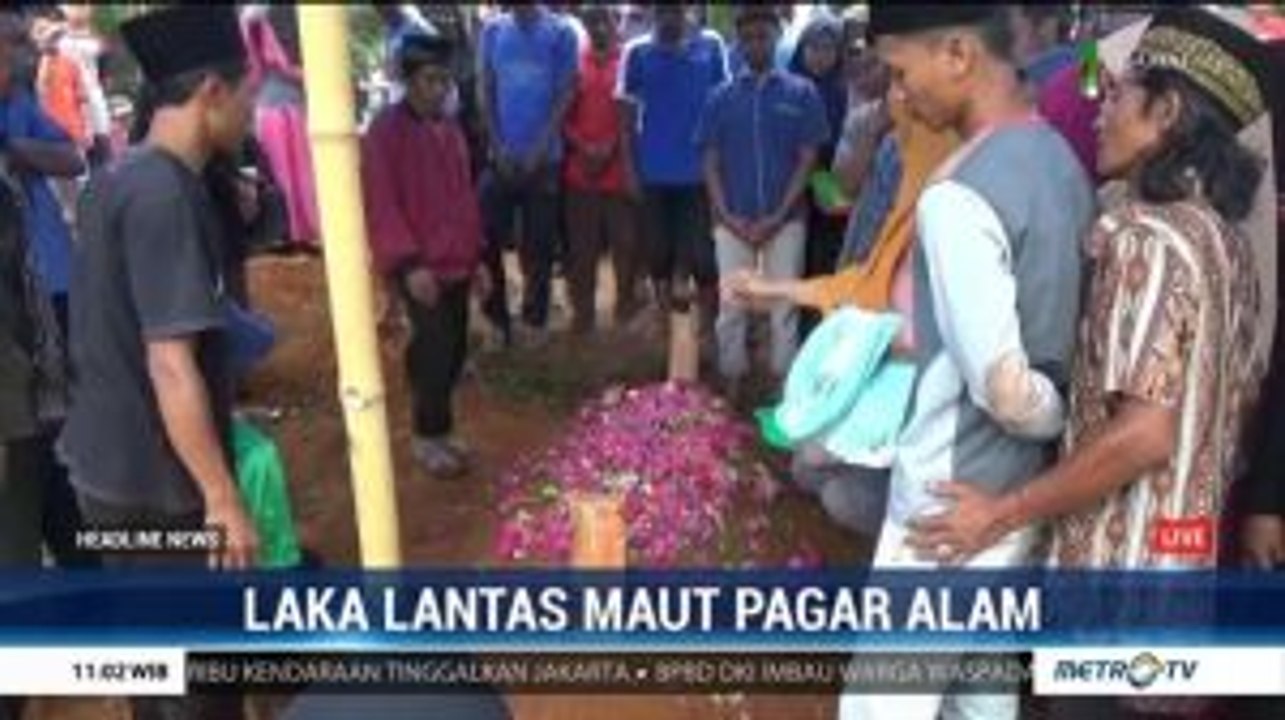 Jenazah Fadil, Korban Kecelakaan Maut Bus Sriwijaya Telah Dimakamkan