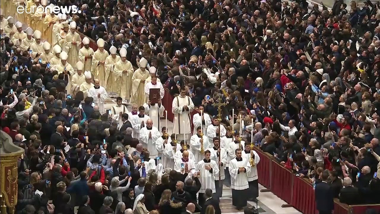 Christen begehen das Weihnachtsfest