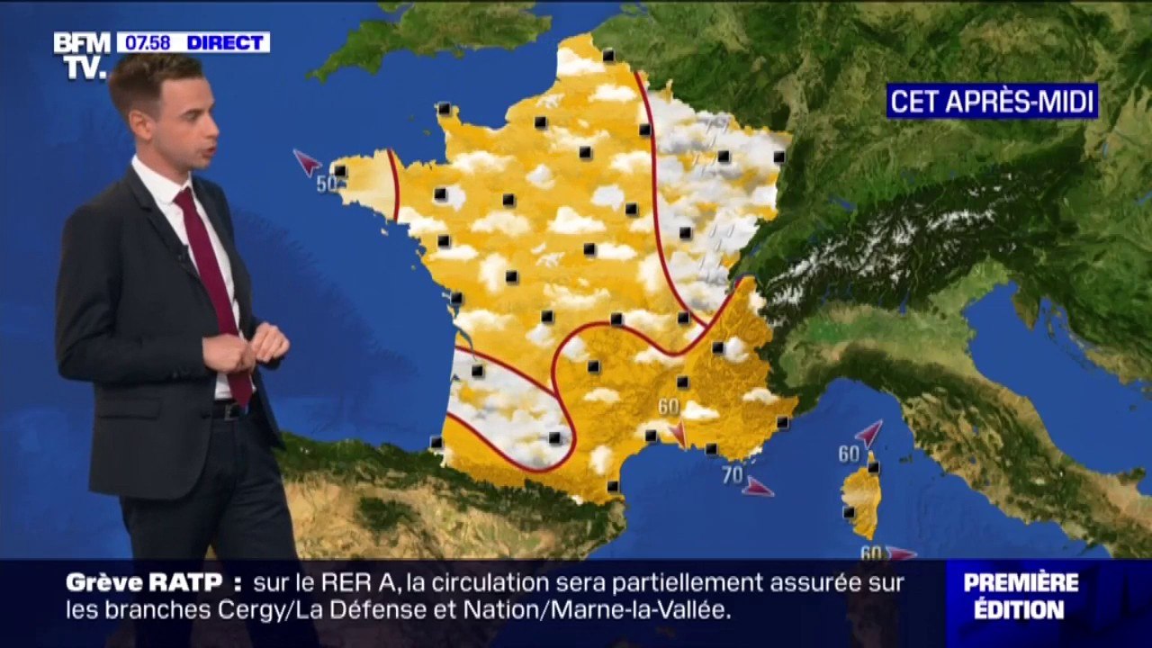 Du beau temps quasiment sur tout le pays et des températures douces pour ce jour de Noël