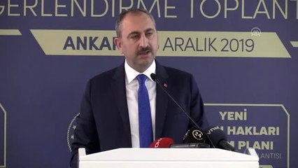 Adalet Bakanı Gül: "İnsan hakları, insanda doğuştan varolan haklardır"