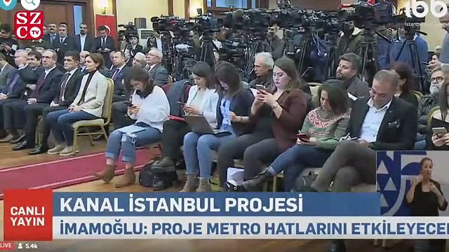 İmamoğlu’ndan Kanal İstanbul açıklaması 1. Bölüm