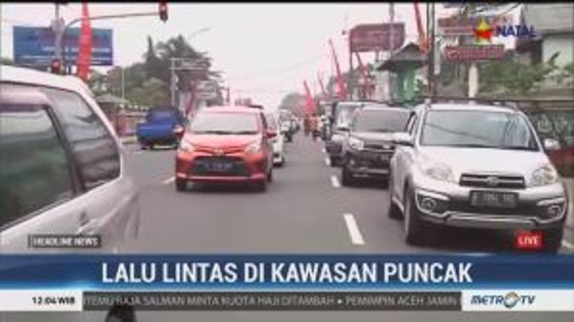 Arus Lalu Lintas Kawasan Puncak Padat