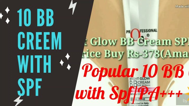 Most Popular 10 BB Cream with Spf/PA+++/ Under Rs-500... Best price buy This Online
