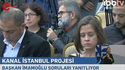 ''Muhalefet lideri gibi davranıyorsunuz'' diyen gazeteciye İmamoğlu'nun yanıtı alkış aldı