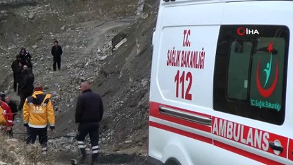 Göçüğün meydana geldiği kömür ocağında arama kurtarma çalışmaları devam ediyor