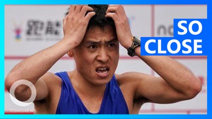 Marathon leader runs off course 200 meters from finish, loses race