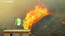 Chili : feux de forêt à Valparaiso