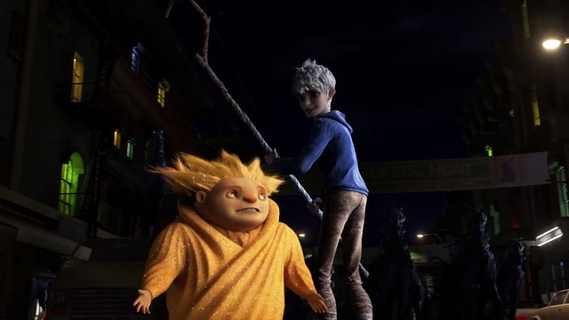 Rise of the Guardians Film Clip - Sandman vs. the Boogeyman