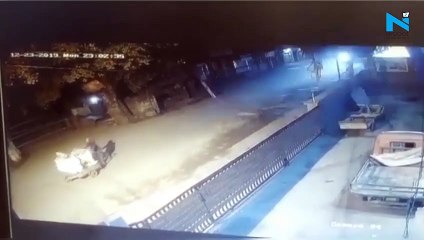 CCTV: High speed car runs over man in Jammu