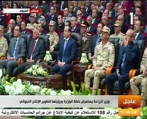 السيسي: تكلفة محطة رفع المياه فى بنى سويف 500 مليون جنيه