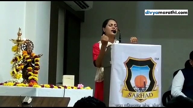काश्मीरी विद्यार्थिनी शमीमा अख्तरने सादर केले पसायदान, मराठी गाणे