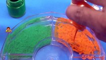 How To Make Frozen Paint For Kids  DIY Lollipops Coloring Colors for Children to Learn Toddlers