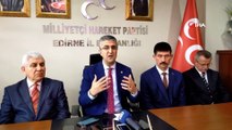 MHP Genel Başkan Yardımcısı Aydın'dan 'Kanal İstanbul' açıklaması