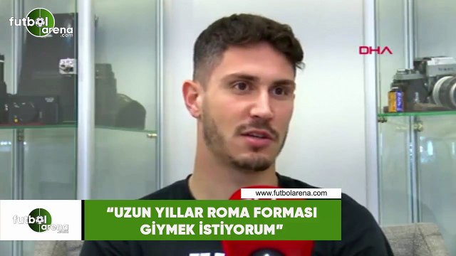 Mert Çetin: Uzun yıllar Roma forması giymek istiyorum