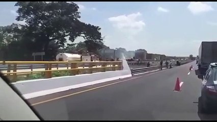 Accidente mortal en una carretera de México