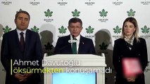 Kürsüde Davutoğlu'nun zor anları!