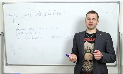 20 - C#. Оператор await