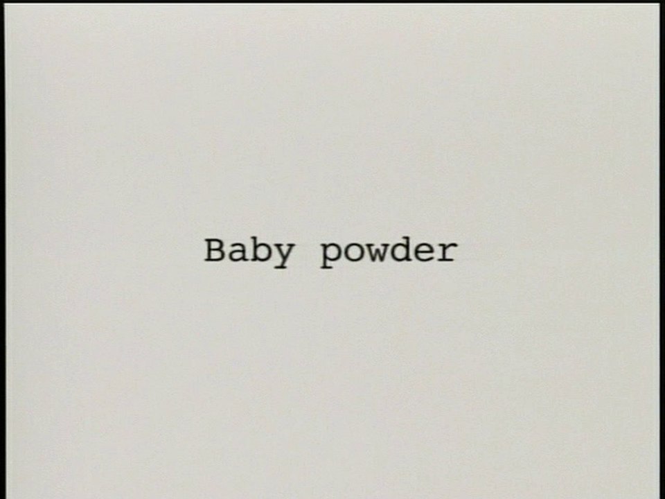 baby powder