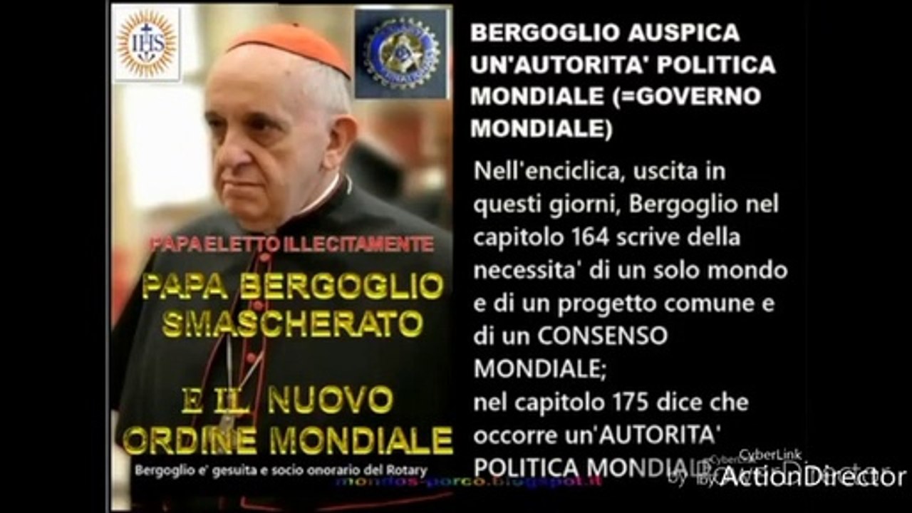 BERGOGLIO EBREO E GESUITI,DISCENDENTII DELLA MASSONERIA GIUDAICA DI ERODE AGRIPPA
