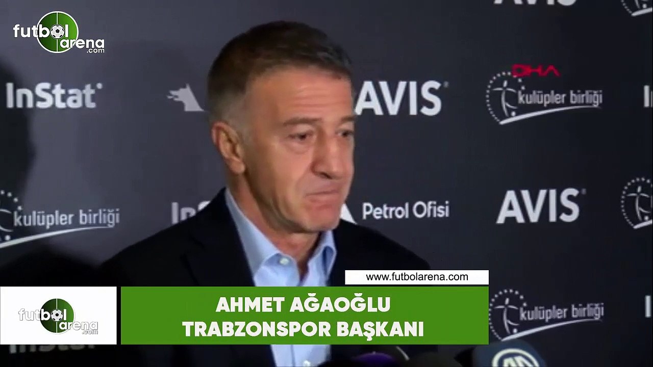 Ahmet Ağaoğlu: "Borçlanarak transfer dönemi kapanmıştır"