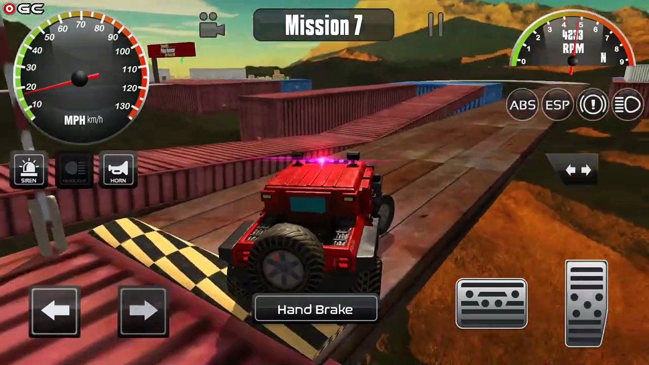 Impossible Police Hummer Car Tracks 3D - Stunts Car Jeep Games - Android GamePlay #2