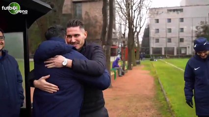 Mert Çetin'den yuvaya ziyaret