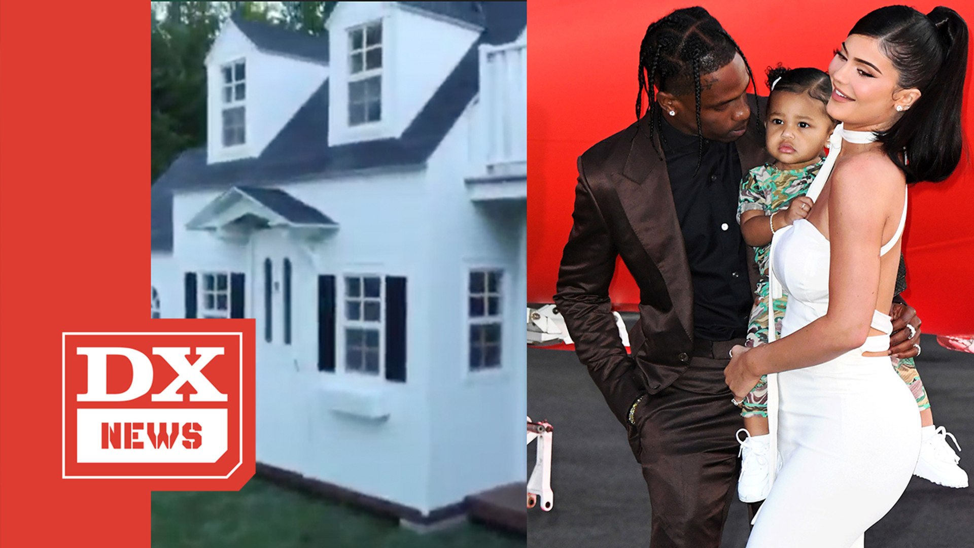 Travis Scott & Kylie Jenner's Daughter Stormi Gets A Life-Sized Playhouse For Christmas