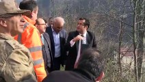 Trabzon'un Dernekpazarı ilçesindeki örtü yangını kontrol altına alındı - Vali Ustaoğlu