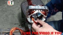 Semi Automatic Washing Machine Washing Machine motor winding डाटा हिंदी __CONNECTION - YouTube