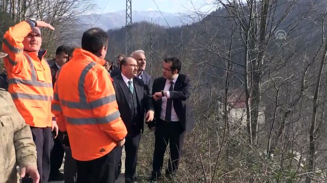 Trabzon'un Dernekpazarı ilçesindeki örtü yangını kontrol altına alındı - Vali Ustaoğlu