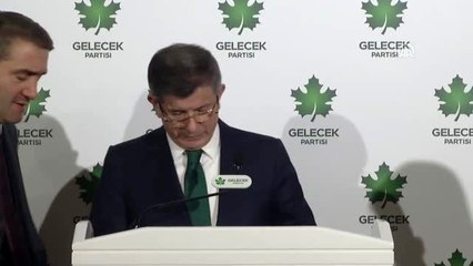 Gelecek Partisi Genel Başkanı Davutoğlu: "Libya ile yapılan anlaşma doğrudur"